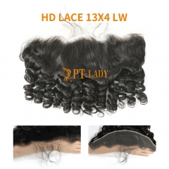 Swiss HD Lace Virgin Human Hair Loose Wave 13x4 Lace Frontal