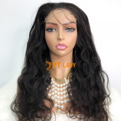 Natural #1b Brazilian Virgin Human Hair 4x4 Swiss HD wig Body Wave