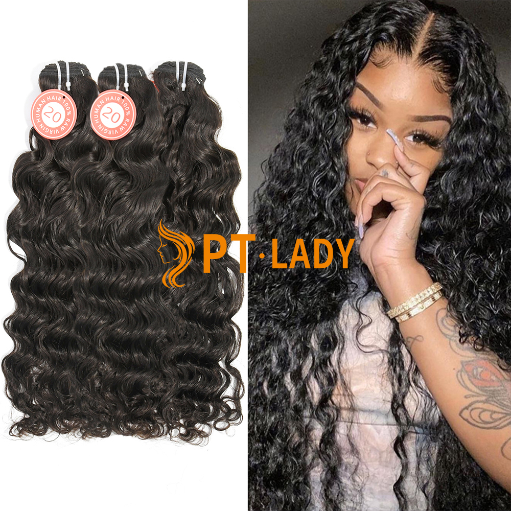 #1b Indian Virgin Human Hair Weft indian wavy