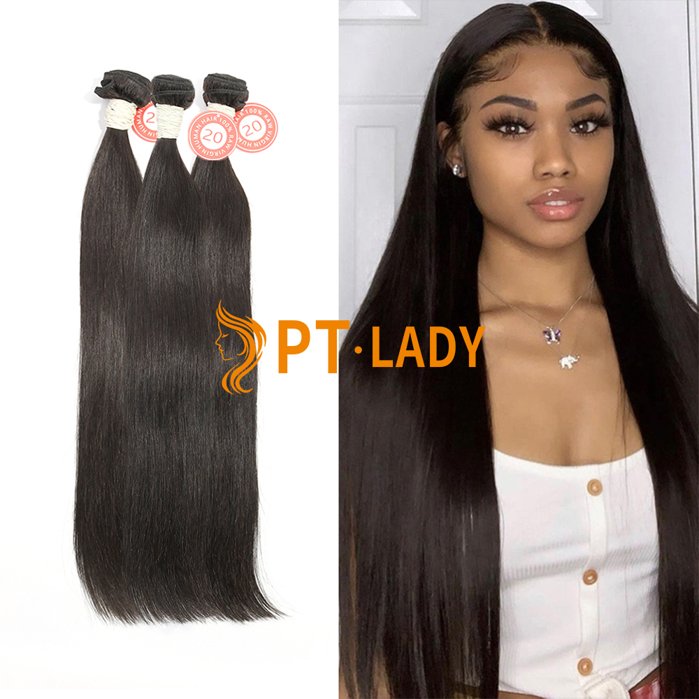 #1b Virgin Malaysian Hair Weft Straight