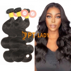 #1b Brazilian Raw Human Hair Weft body wave