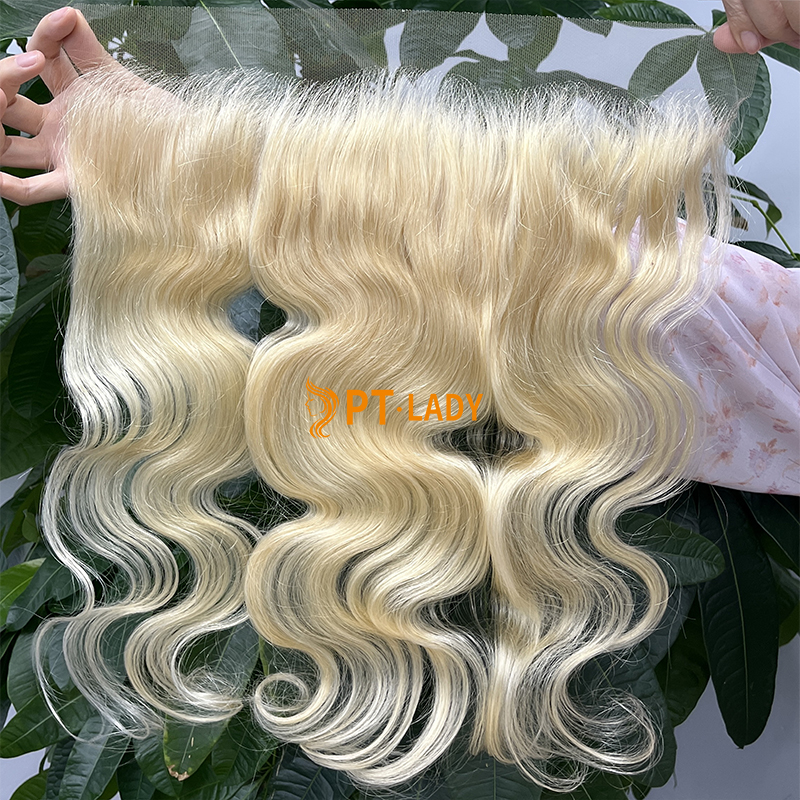 Blonde #613 European Virgin Human Hair HD 13×4 Lace Frontal Body Wave