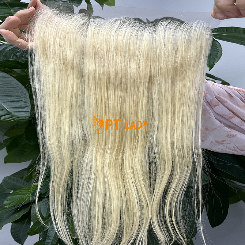 Blonde #613 European Virgin Human Hair HD 13×4 Lace Frontal Straight