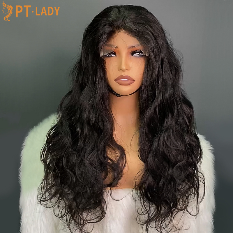 Natural #1b Brazilian Virgin Human Hair 5x5 Swiss HD wig BodyWave